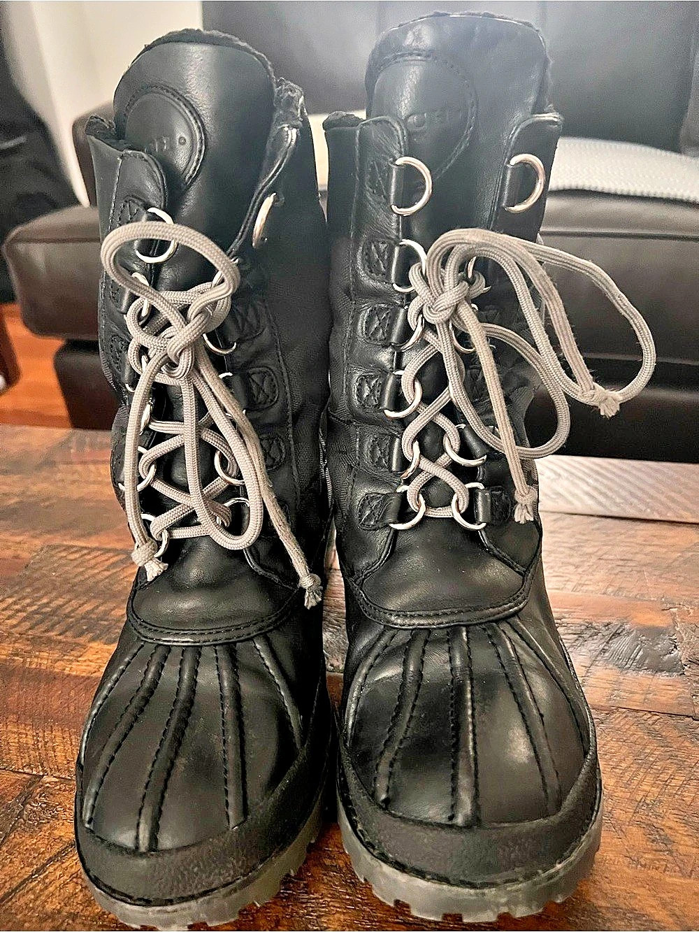 Coach Laura Winter Boots Black US 7